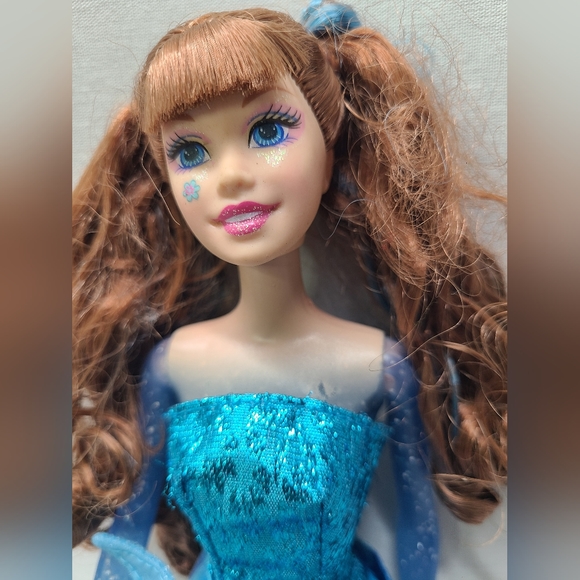 Mattel Barbie Fairytopia Glowing Fairy Jewelia 2005 Doll - Picture 2 of 8